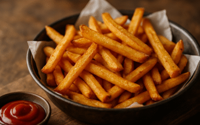 Jak zrobić chrupiące frytki pełne smaku